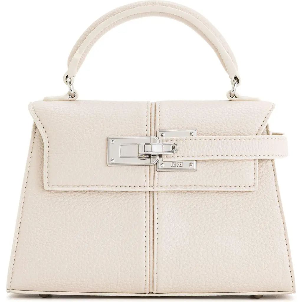 JW PEI Elise Faux Leather Top Handle Bag in White at Nordstrom | Nordstrom