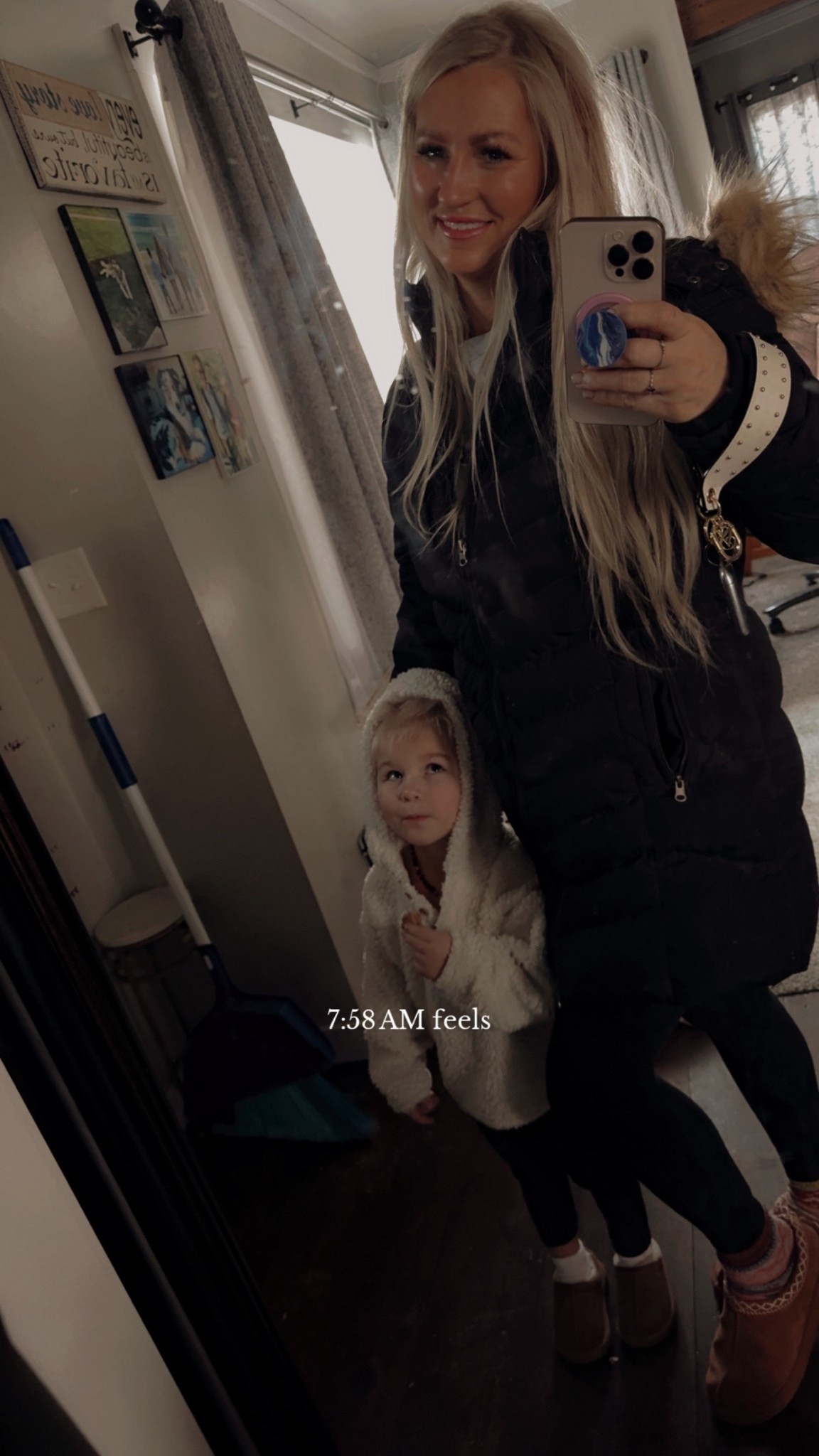 This coat is 👩‍🍳💋    
Good morning world! 🥰

#LTKdayinmylife #LTKPetite #LTKmorningroutine