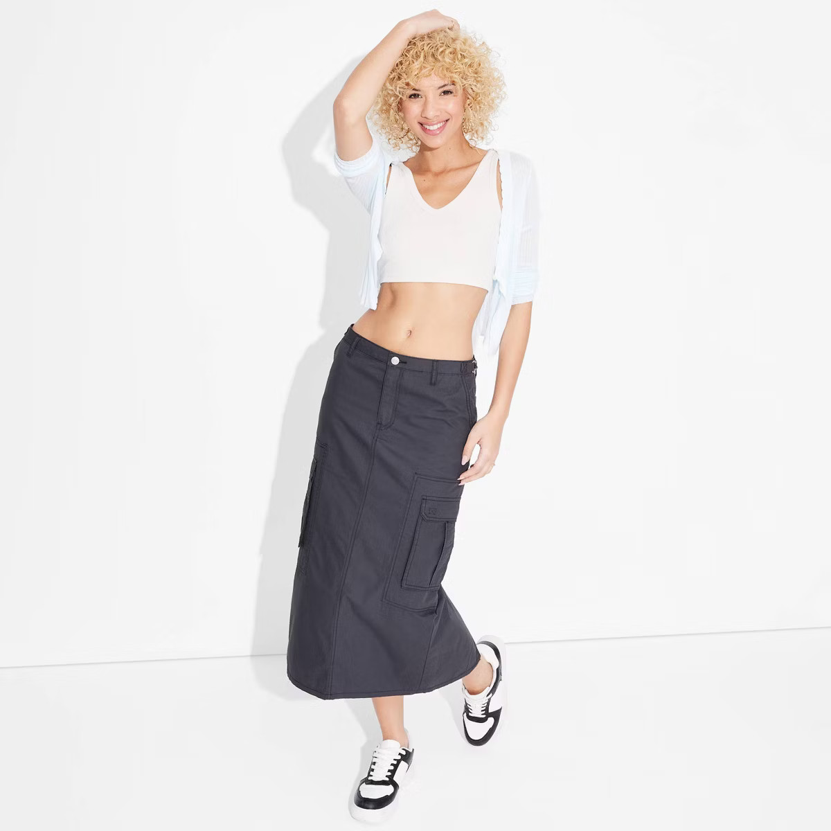 Women's Cargo Maxi Skirt - Wild Fable™ | Target