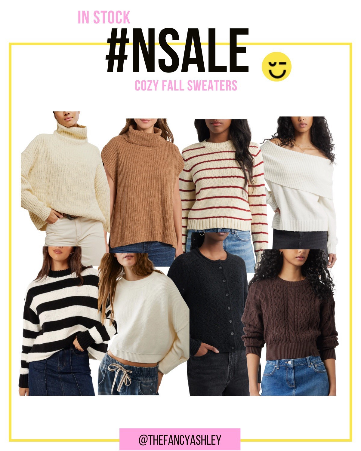 The Nordstrom Anniversary Sale is my fave excuse to snag alllll the cozy sweaters for fall. Loving these gorgeous colors—perfectly cute paired with denim or dressed up with a fab skirt. 

#LTKSaleAlert #LTKStyleTip #LTKSeasonal