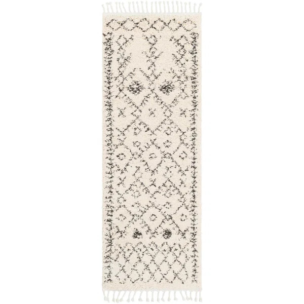 Chatham Machine Woven Performance Charcoal/Beige Rug | Wayfair North America