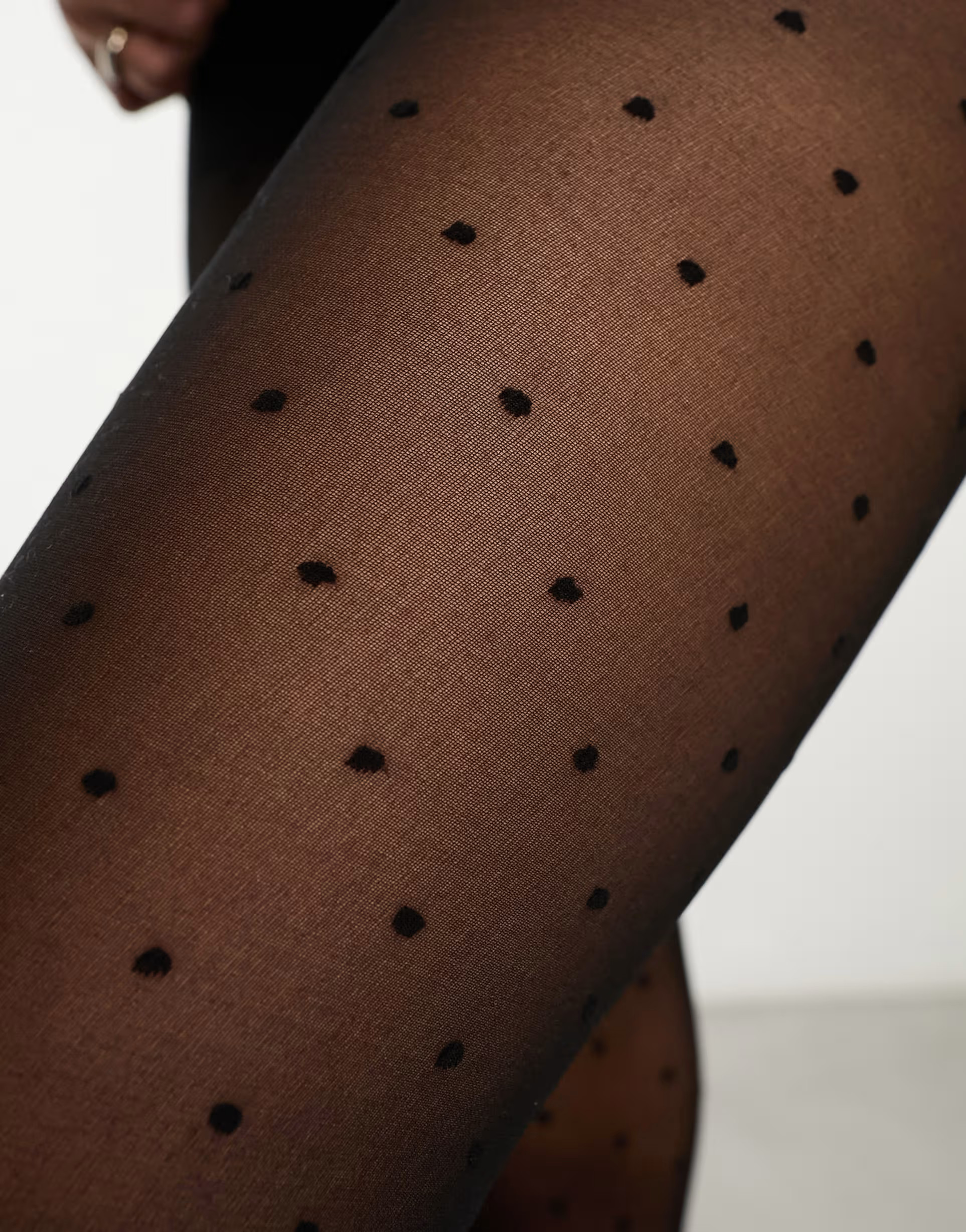 & Other Stories polka dot sheer tights in black | ASOS (Global)
