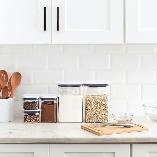 OXO Good Grips Baking Essentials POP Canisters | The Container Store