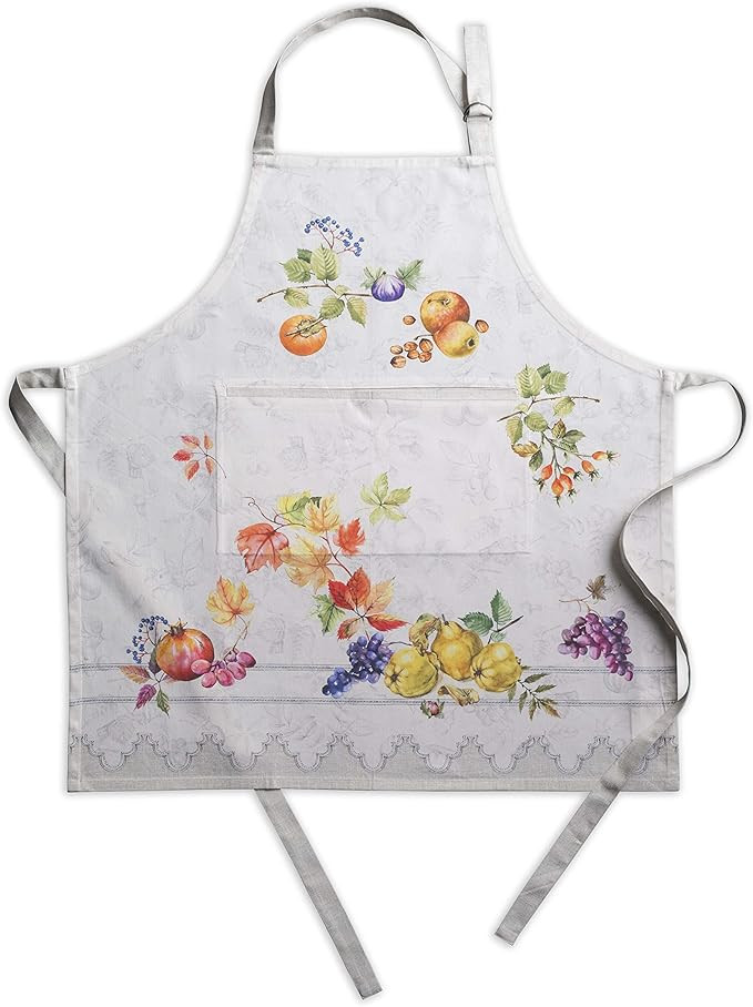 Cotton Apron with Center Pocket, Kitchen Unisex Cloth Apron (1 Piece) with Long Ties for Painting... | Amazon (US)