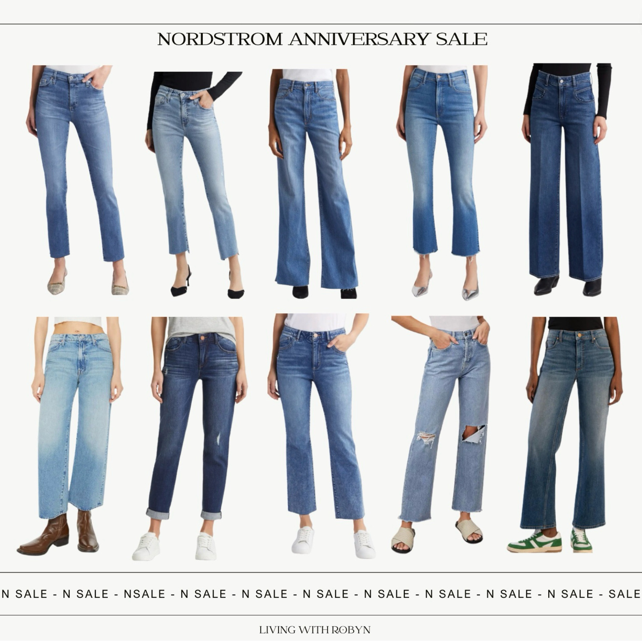 Nordstrom Anniversary Sale is the best time to add new Denim to your wardrobe! 
Denim 
AG, Mother, Rails, PacSun, Free People, Veronica Beard, Wit & Wisdom, Paige, KUT, N Sale, Anniversary Sale, Nordstrom Sale 

#LTKxNSale #LTKStyleTip #LTKSummerSales