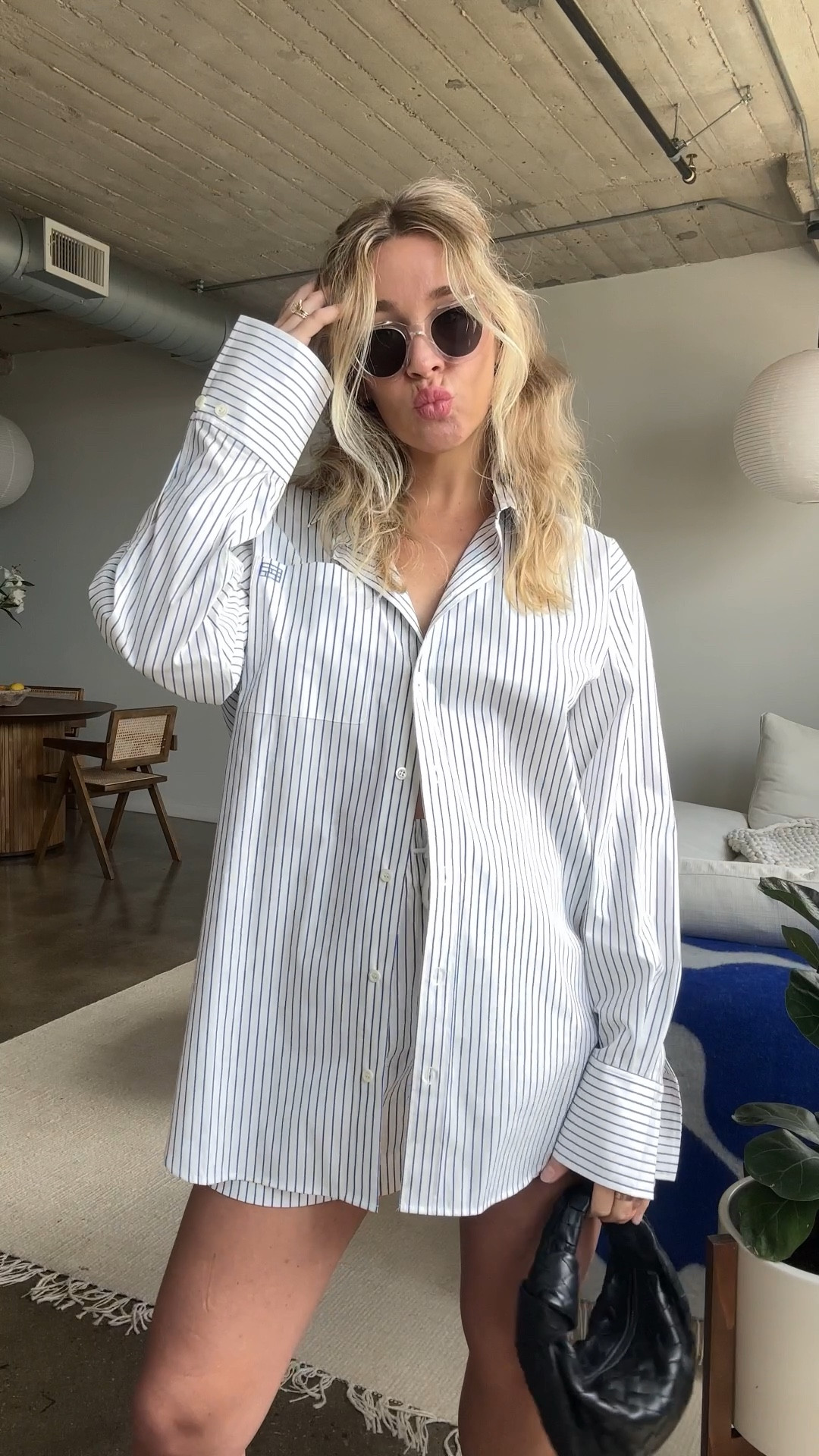 Matching stripe set from Frame perfect for spring/summer + vacation! 

Wearing size 39 in The Ginza sandals from The Row 

Sunglasses are by Oscar & Frank 

#LTKtravel #LTKitbag #LTKbump