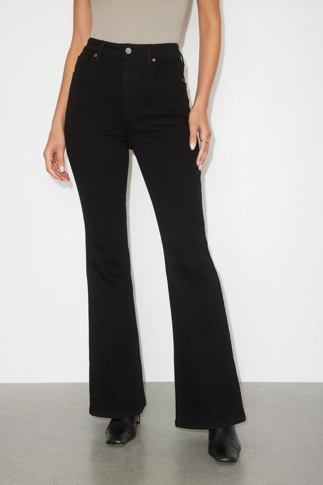 Hailey Flared Jeans | Dynamite Clothing