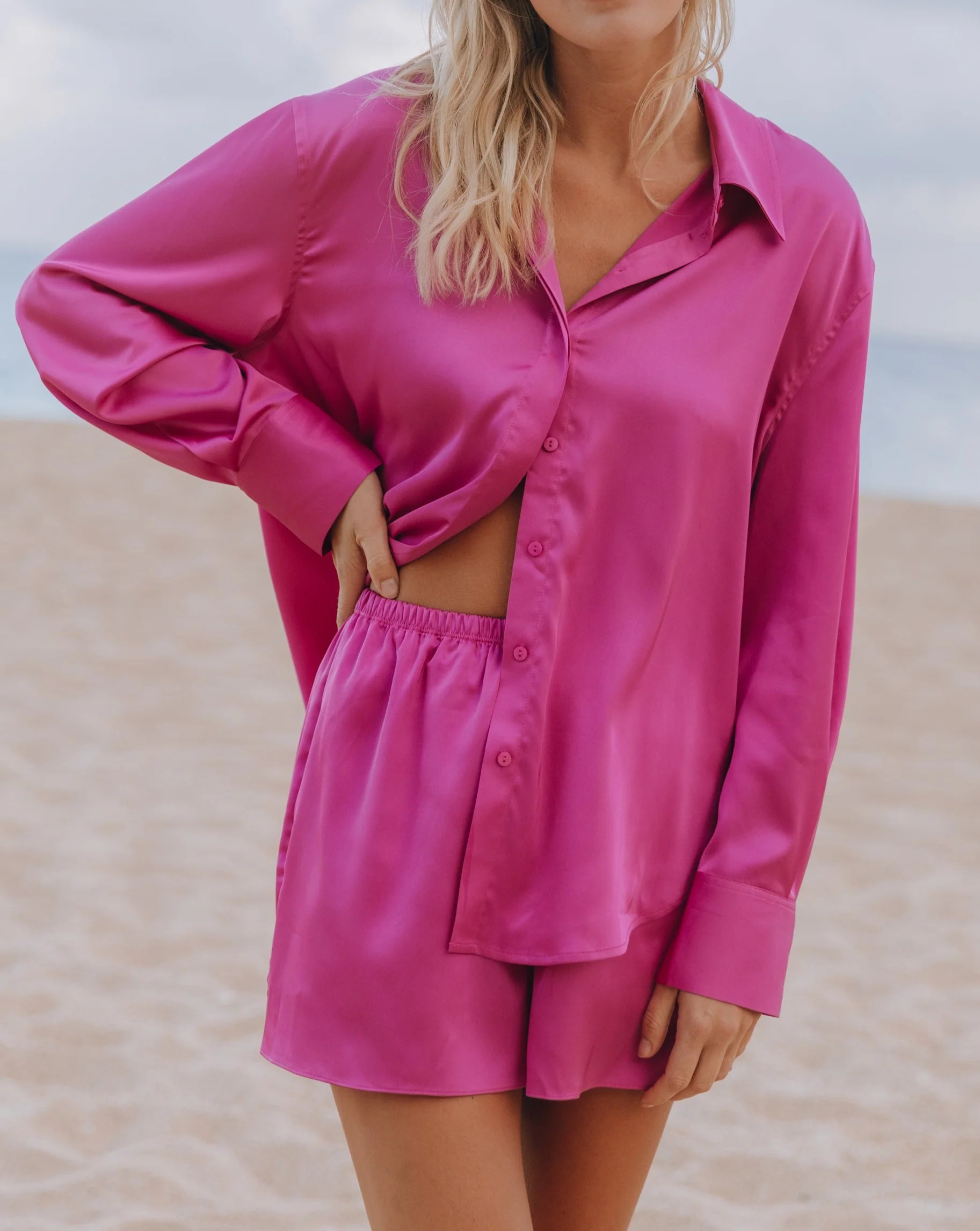 Silky Button Down | Daily Drills