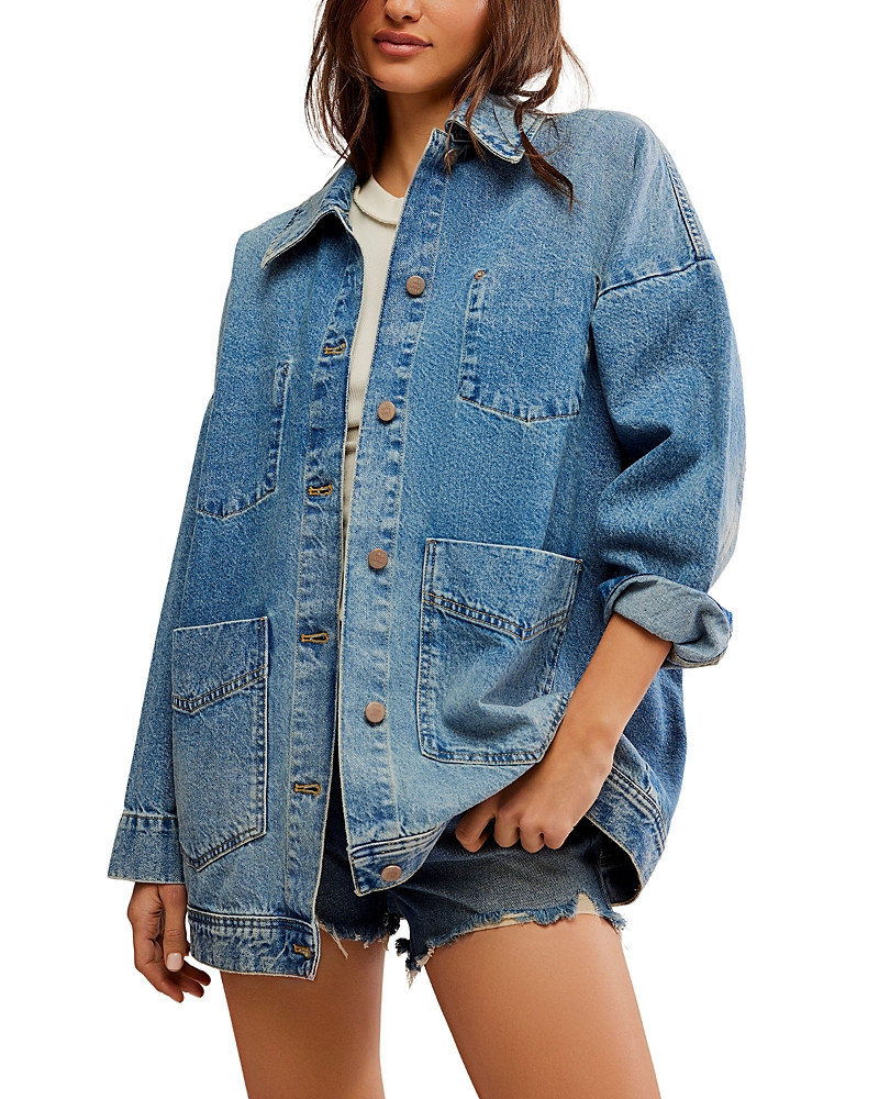 Free People Avery Oversized Denim Jacket | Bloomingdale's (US)