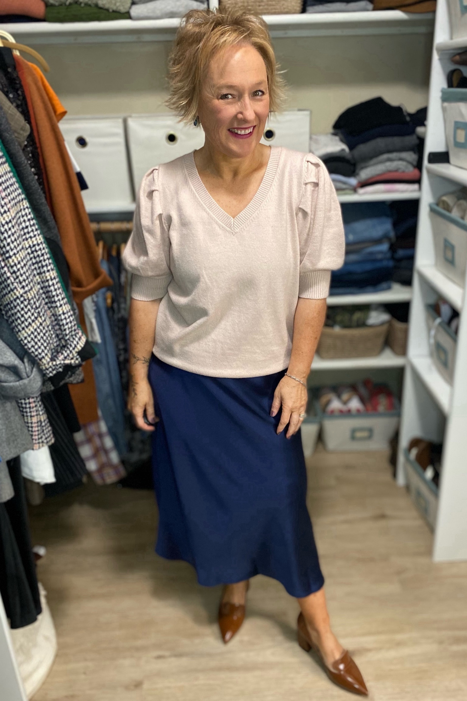 A little Dressed up and down Satin Skirt

#LTKSeasonal #LTKmidsize #LTKstyletip