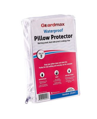 Waterproof Zippered Pillow Protector - Standard Size  - 2 Pack | Macy's