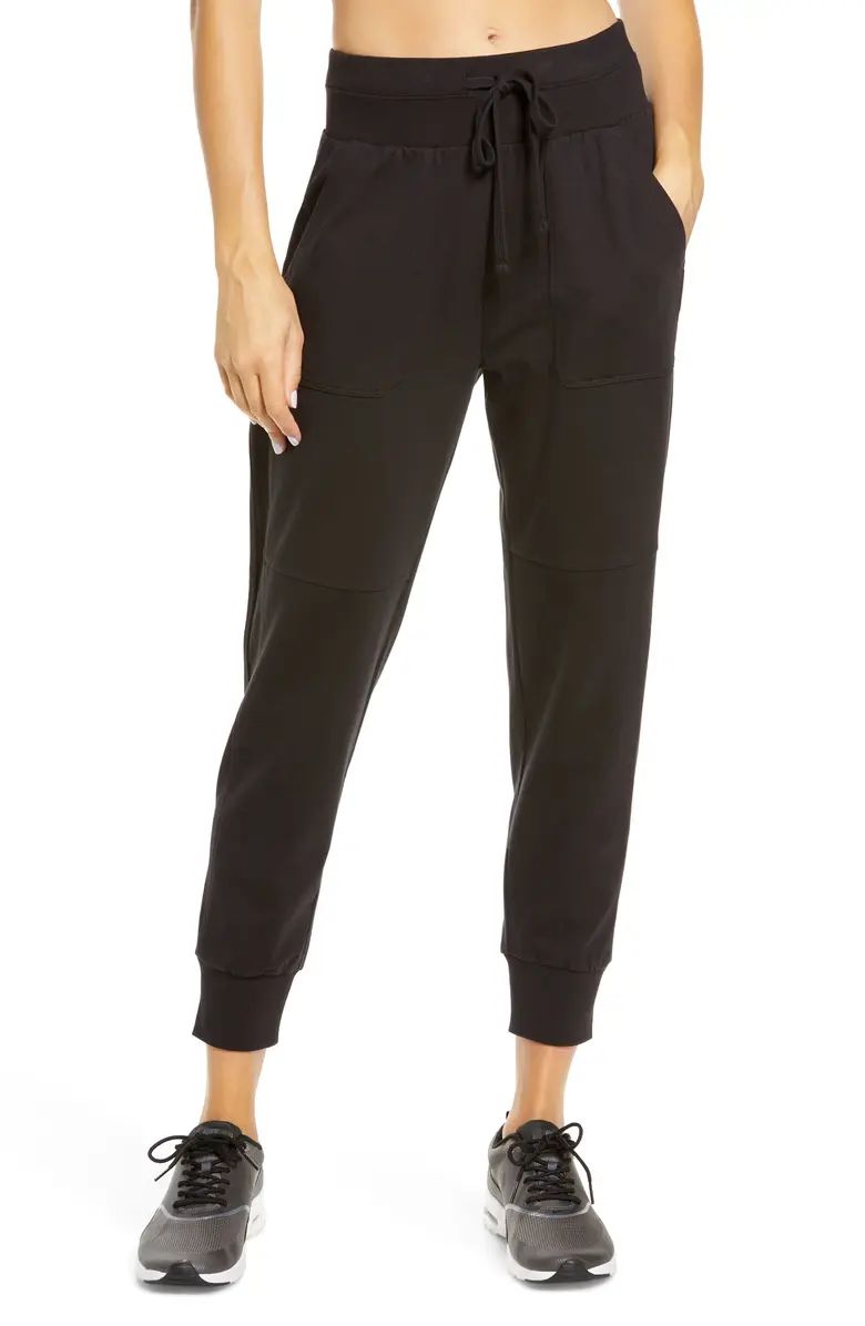 Washed Organic Cotton Ankle Jogger Pants | Nordstrom