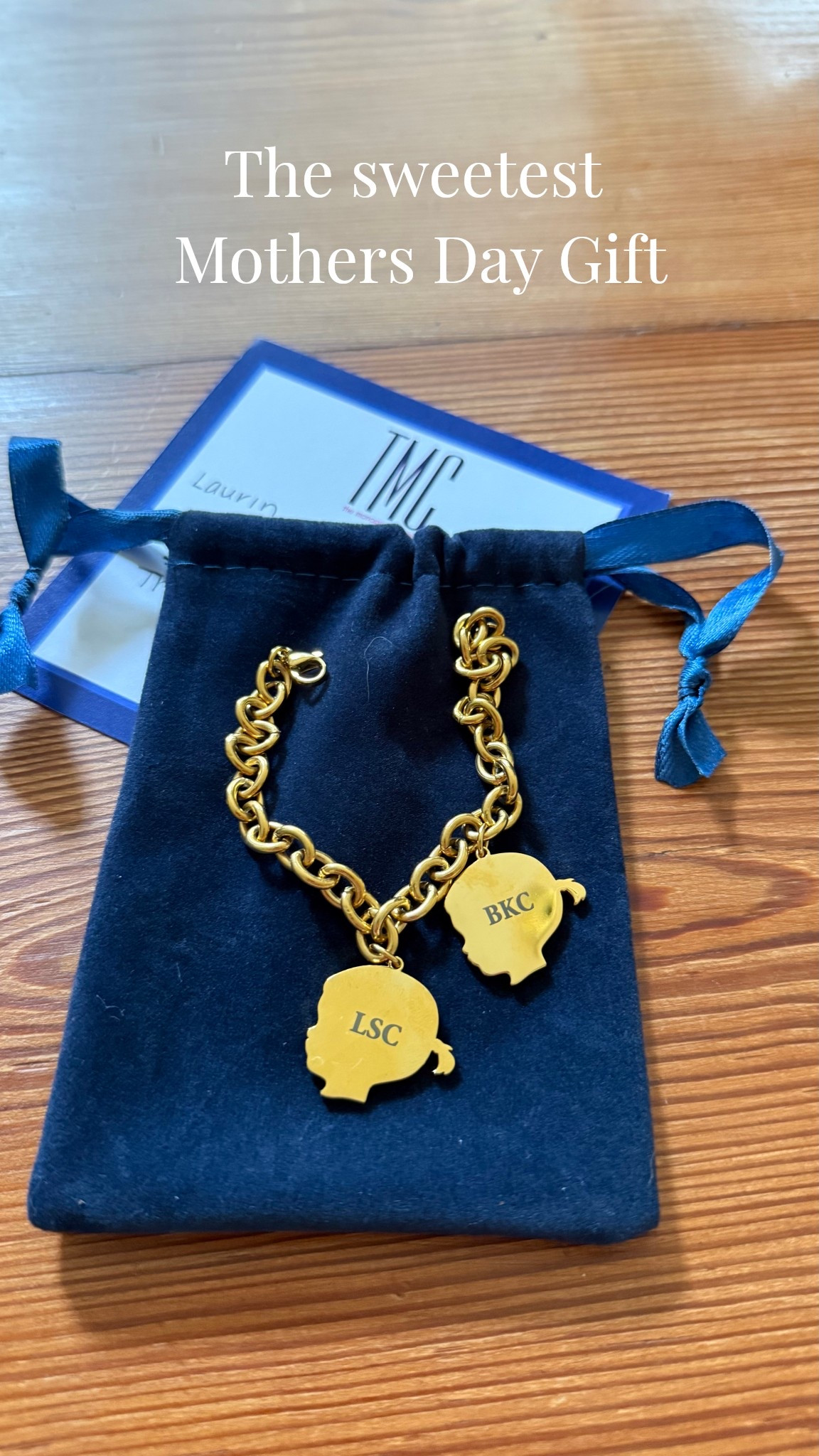 The sweetest bracelet with monogrammed silhouette charms.  Great gift for Mothers Day, grandparents and Easter.  

#LTKmomlife #LTKOver40