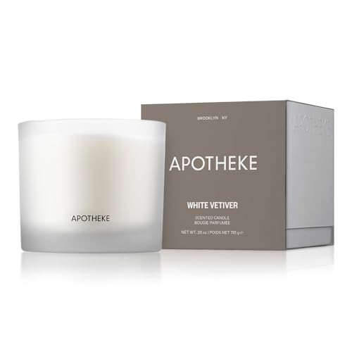 Apotheke 3-Wick Candles (White Vetiver, 3-Wick) | Amazon (US)