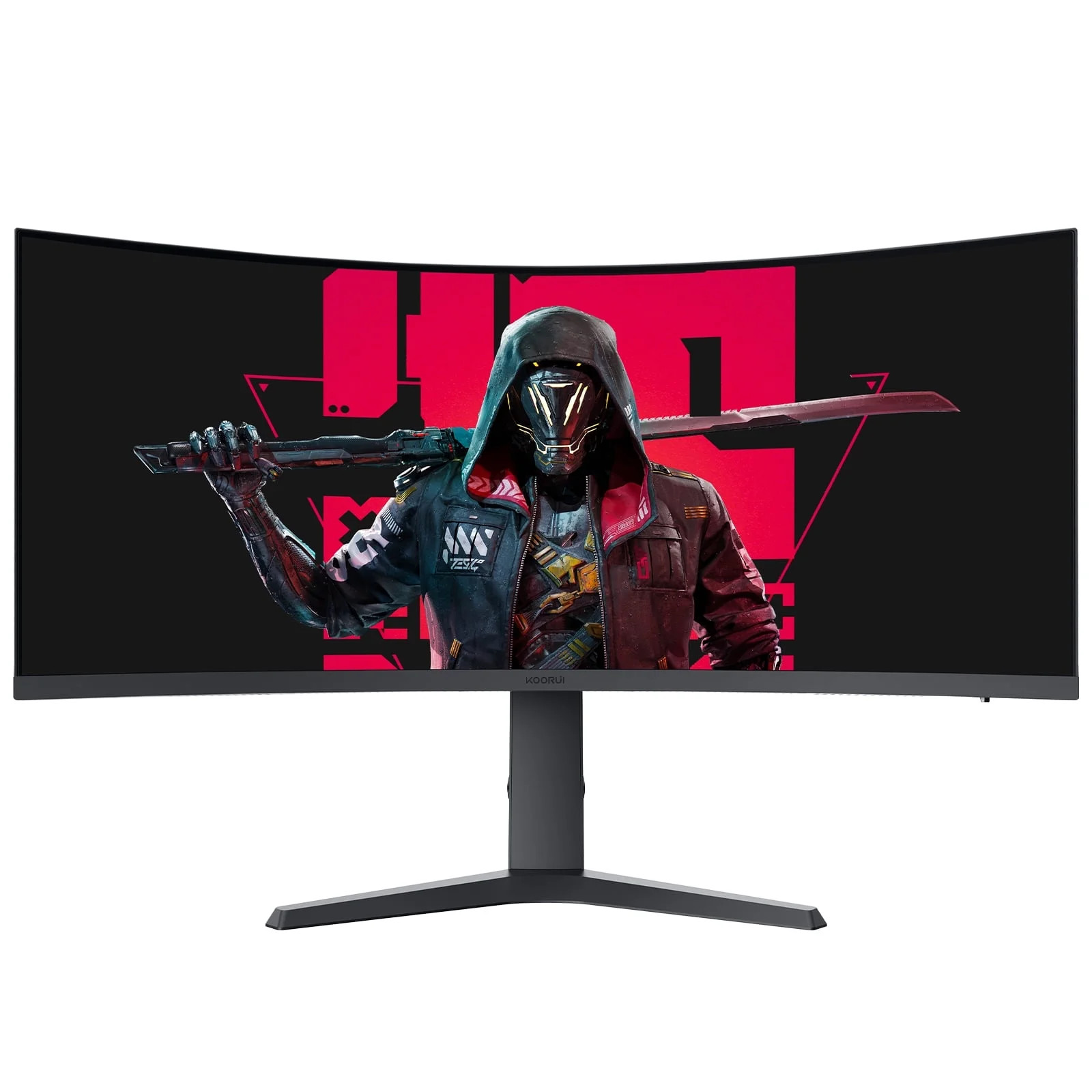 KOORUI 34'' Ultra Curved Gaming Monitor, HDMI, Display Port, Black - Walmart.com | Walmart (US)