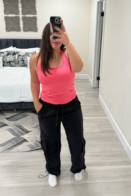 I swear by these tank tops for my workouts! I have them in multiple colors and I love that they have a built in bra! 

#LTKActive #LTKFitness #LTKFindsUnder50