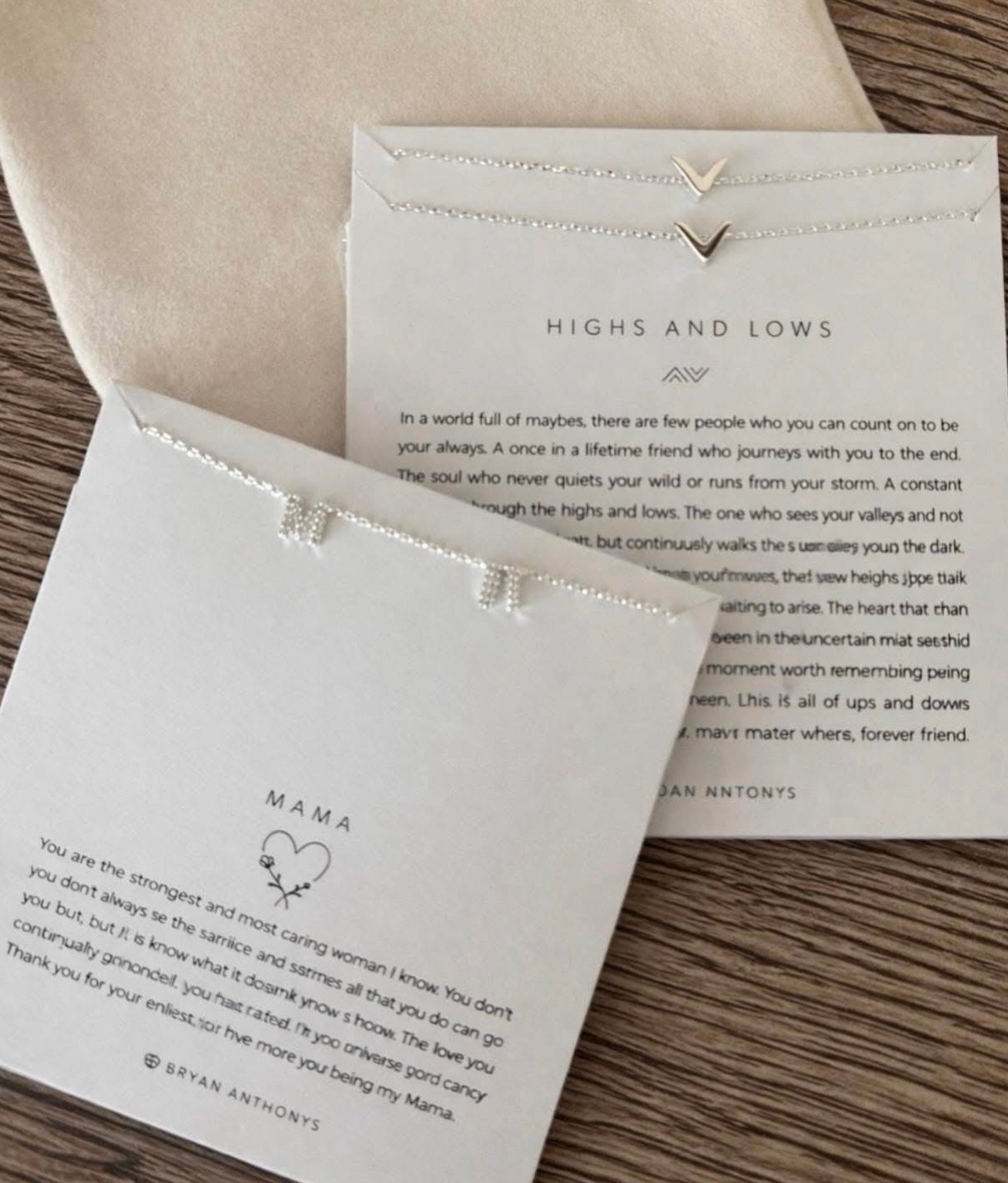 💍 20% OFF Bryan Anthonys (exclusive code) ✨
such a good idea for Mother’s Day or just a small “treat yourself” moment

these are the kind of pieces that feel really meaningful — whether it’s a gift or something for yourself 🤍

I grabbed the “Highs & Lows” set and the “Mama” necklace as a little gift to myself and they’re even prettier in person
I also have a ring and anklet on the way 🙌

✔️ meaningful + giftable
✔️ dainty, everyday pieces
✔️ look way more expensive than they are

✨ use code MILLENNIALS for 20% off sitewide (regular price jewelry) on the Bryan Anthonys website

#LTKMothersDay #LTKmomlife #LTKselfcare