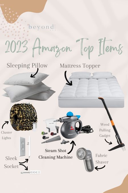 Amazon sent me a list of the top selling items in my Amazon storefront and no surprises that these were all best sellers in 2023! You can’t go wrong with any of these for your home. 

#LTKhome