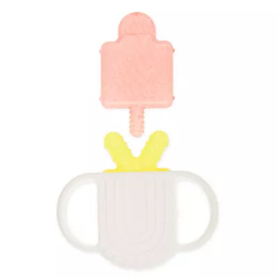 Fridababy® Not-Too-Cold-To-Hold Teether in Yellow | buybuy BABY | buybuy BABY