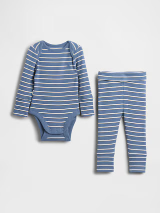 Baby Grow-With-Me TinyRib Outfit Set | Gap (US)
