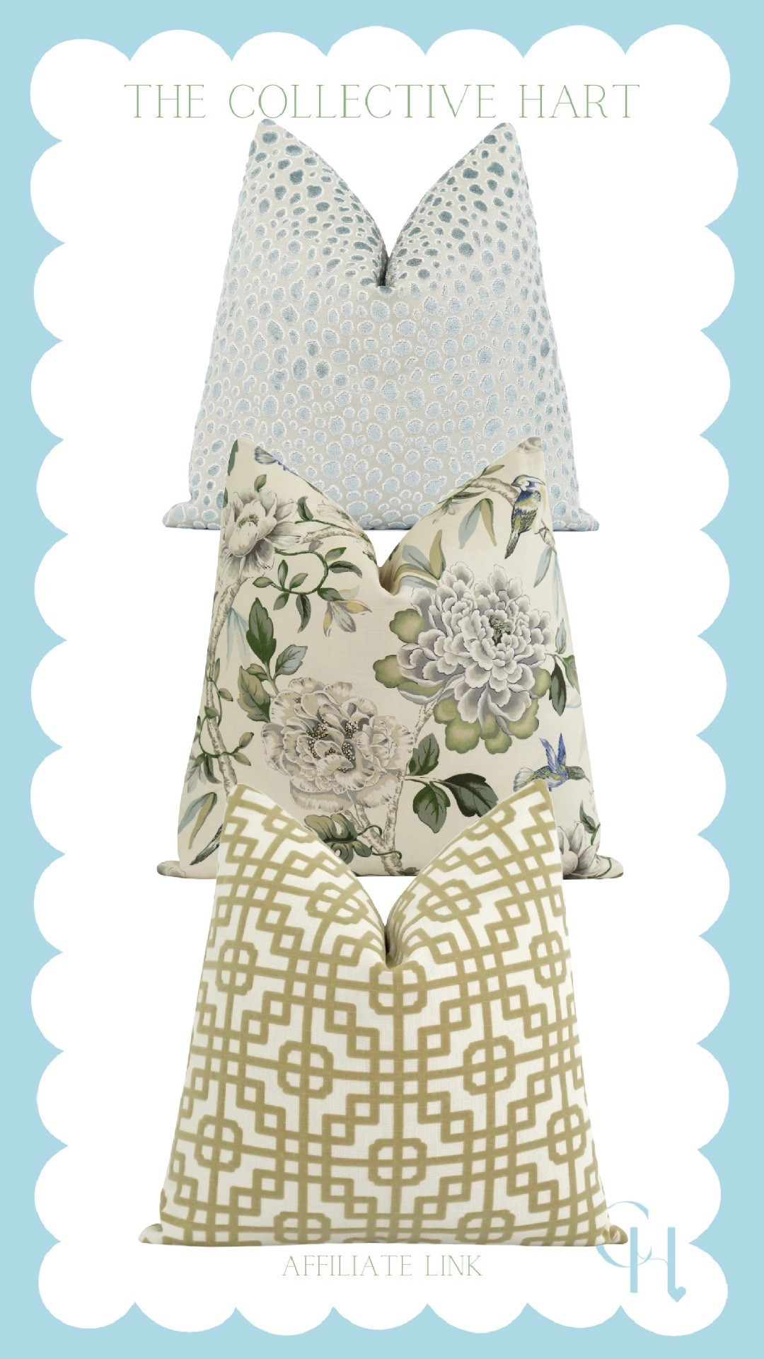 New pillows I'm loving & eyeing!! Obsessed with the bottom one. Great prices for great looks!