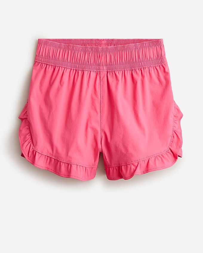 Girls' ruffle active short | J.Crew US