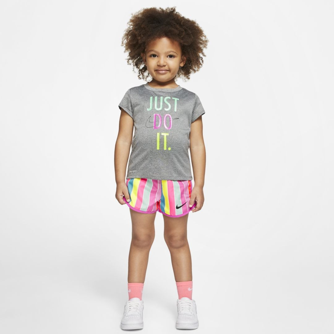 Nike Dri-FIT Toddler T-Shirt and Shorts Set Size 4T (Pink) 26G380-A2B | Nike (US)