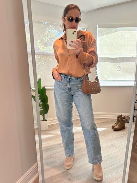 Baggy Jeans and a caramel vibe 

#LTKstyletip