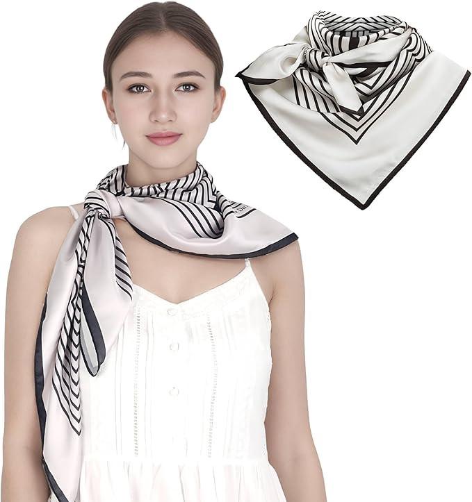 Women's Neck Scarf – Original Design Fashion Accessory, Elegant Lightweight Wrap | Amazon (UK)