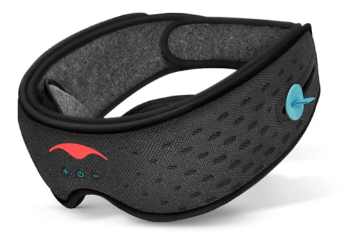 Manta Sound Sleep Mask with Bluetooth Headphones, 100% Blackout Bluetooth Eye Mask for Sleeping, Bluetooth Sleep Mask for Side Sleepers, Adjustable Fit, Ultra Comfortable Sleep Mask Perfect for Travel | Amazon (US)
