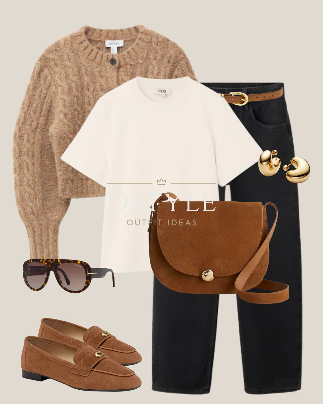 Fall uniform perfection! 🍂 The chunky knit cardigan paired with classic black denim and suede loafers is my go-to for effortless style. A great basic white tee is the foundation for any transitional outfit. 

#fallfashion #ootd #autumstyle #chicstyle #blackdenim #chunkycardigan #suedeloafers #transitionaloutfit #capsulewardrobe #everydaystyle 

 

#LTKSeasonal #LTKStyleTip #LTKShoeCrush