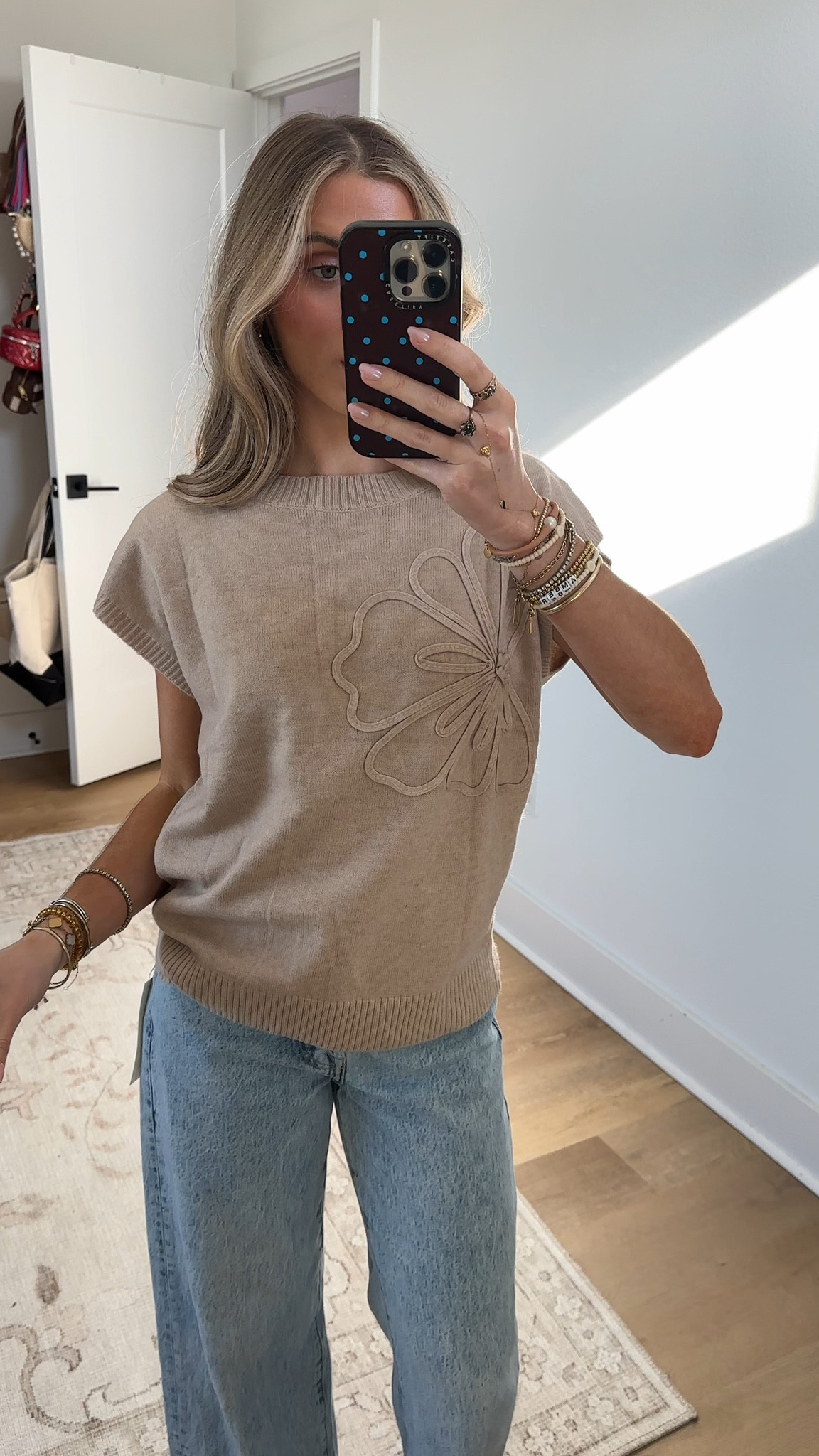 Amazon size small Saodimallsu Womens Short Sleeve Sweater Trendy Floral Pullover Sweaters Summer Casual Crewneck Lightweight Knit Tops

#LTKootd #LTKSeasonal #LTKSaleAlert