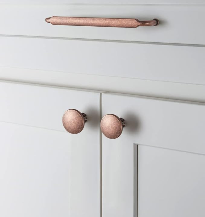 Goo-Ki 6 Pack Cabinet Pulls Antique Copper, 5 Inch (128mm) Hole Center Kitchen Drawer Pulls Cabin... | Amazon (US)