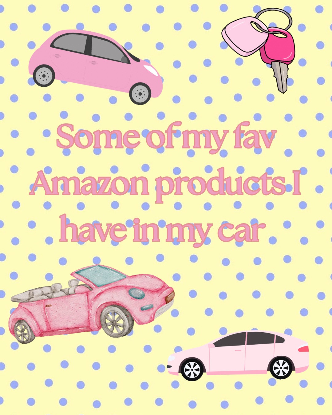 These are my fav Amazon products I have in my car!💓🚗
