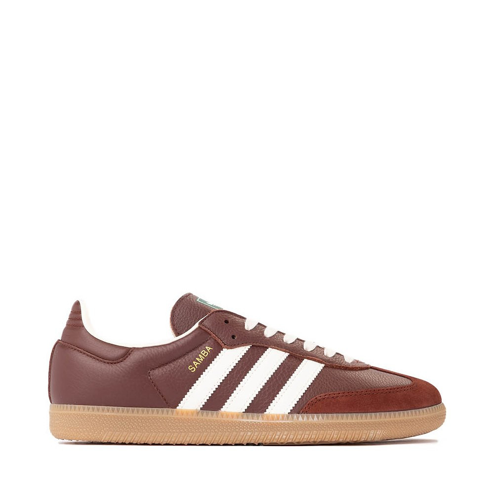 Mens adidas Samba OG Athletic Shoe - Fox Brown / Off White / Gum | Journeys