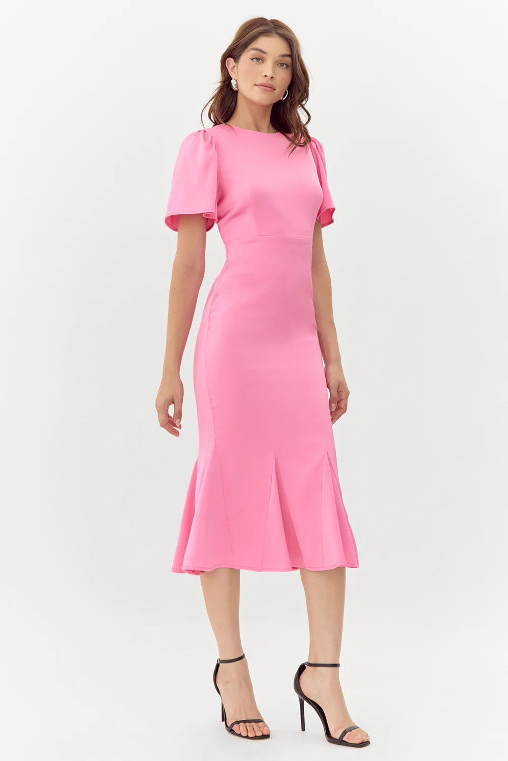 Taylor Mermaid Midi Dress | Adelyn Rae