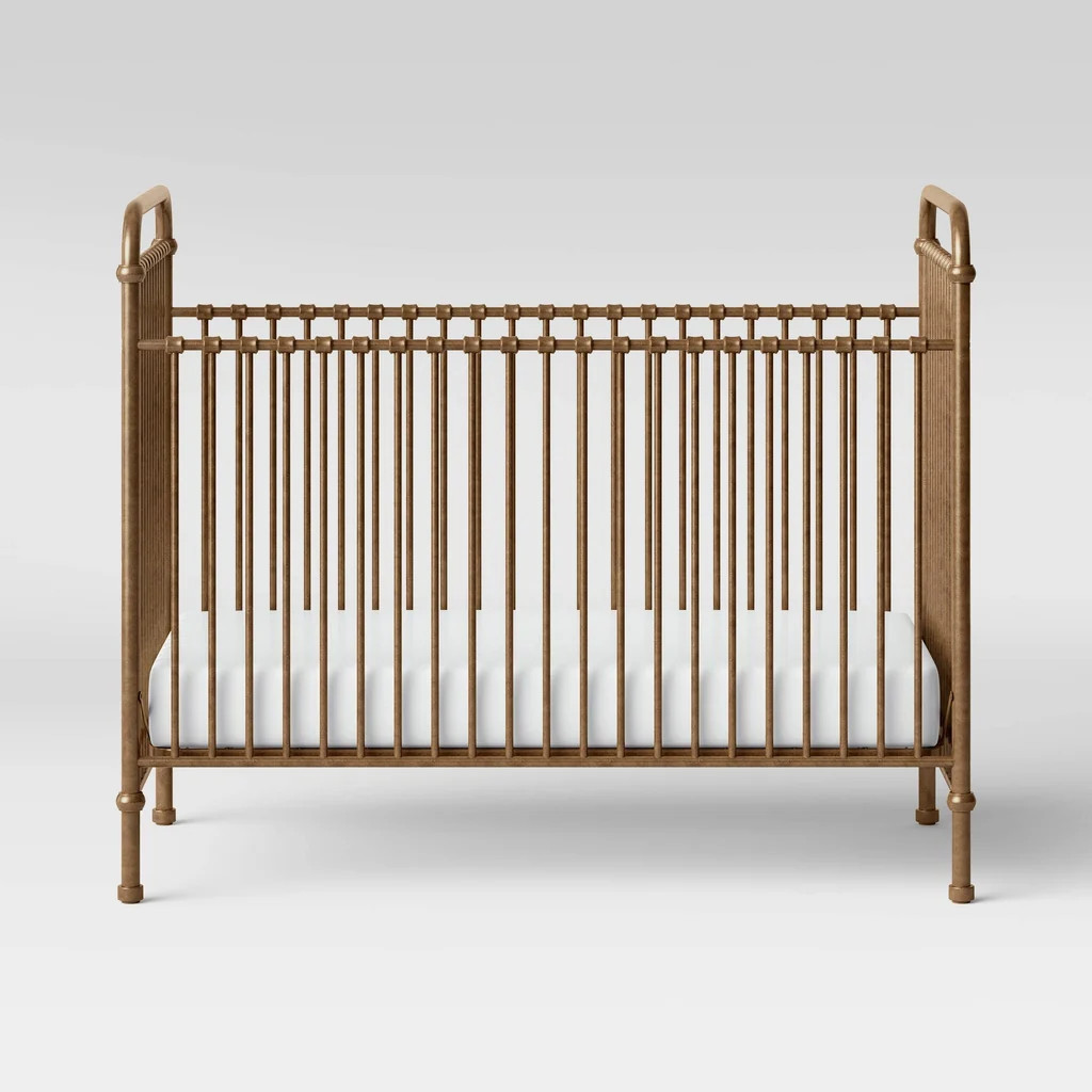 Namesake Abigail 3-in-1 Convertible Crib - Vintage Gold | REBEL (formerly Rebelstork)