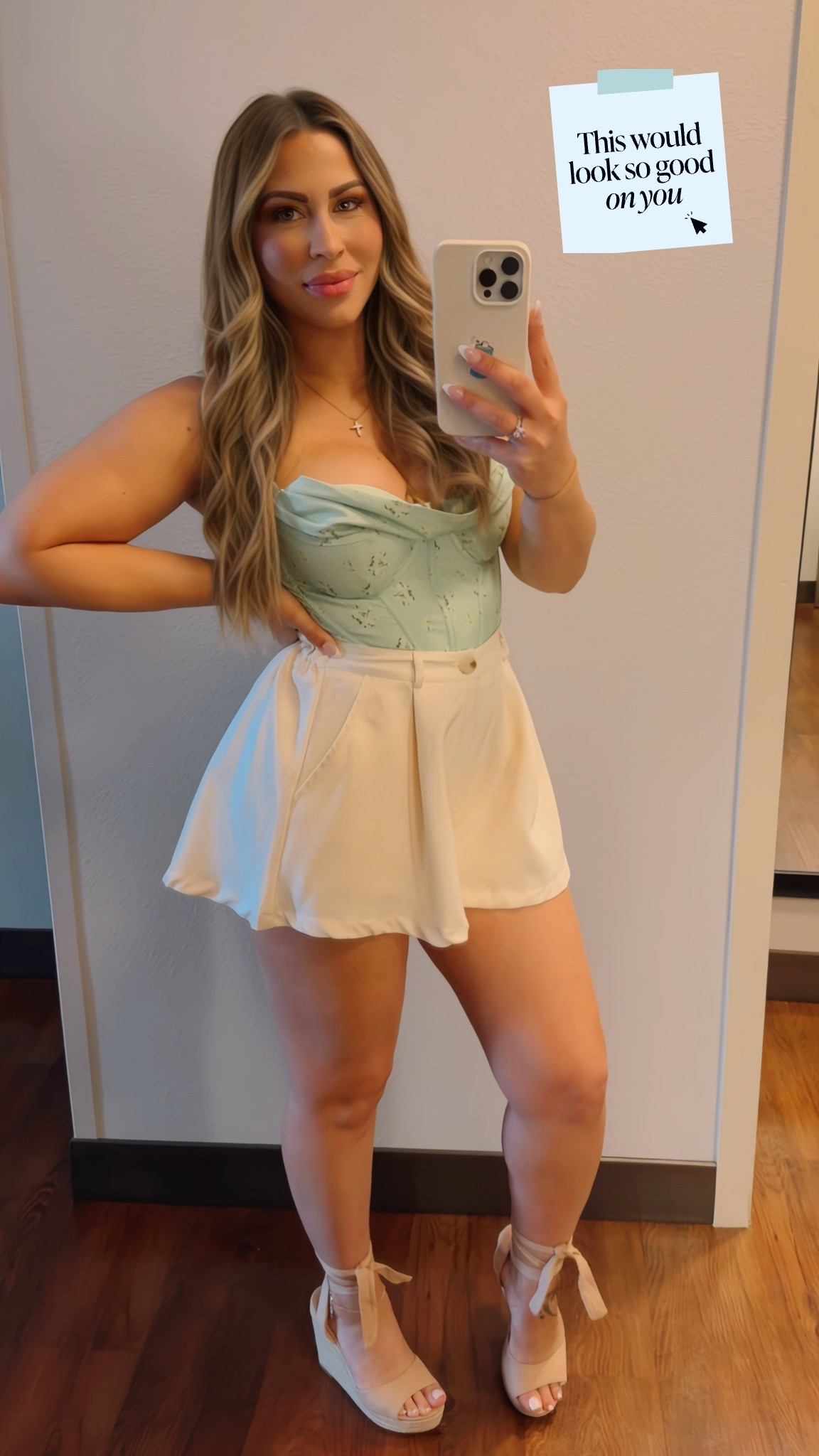 Wanna sell confidence, temptation, and class wrapped into one? You wear this. You become this.
Now tell me, princess… where we turning heads tonight?

#LTKStyleTip #LTKBeauty #LTKMidsize