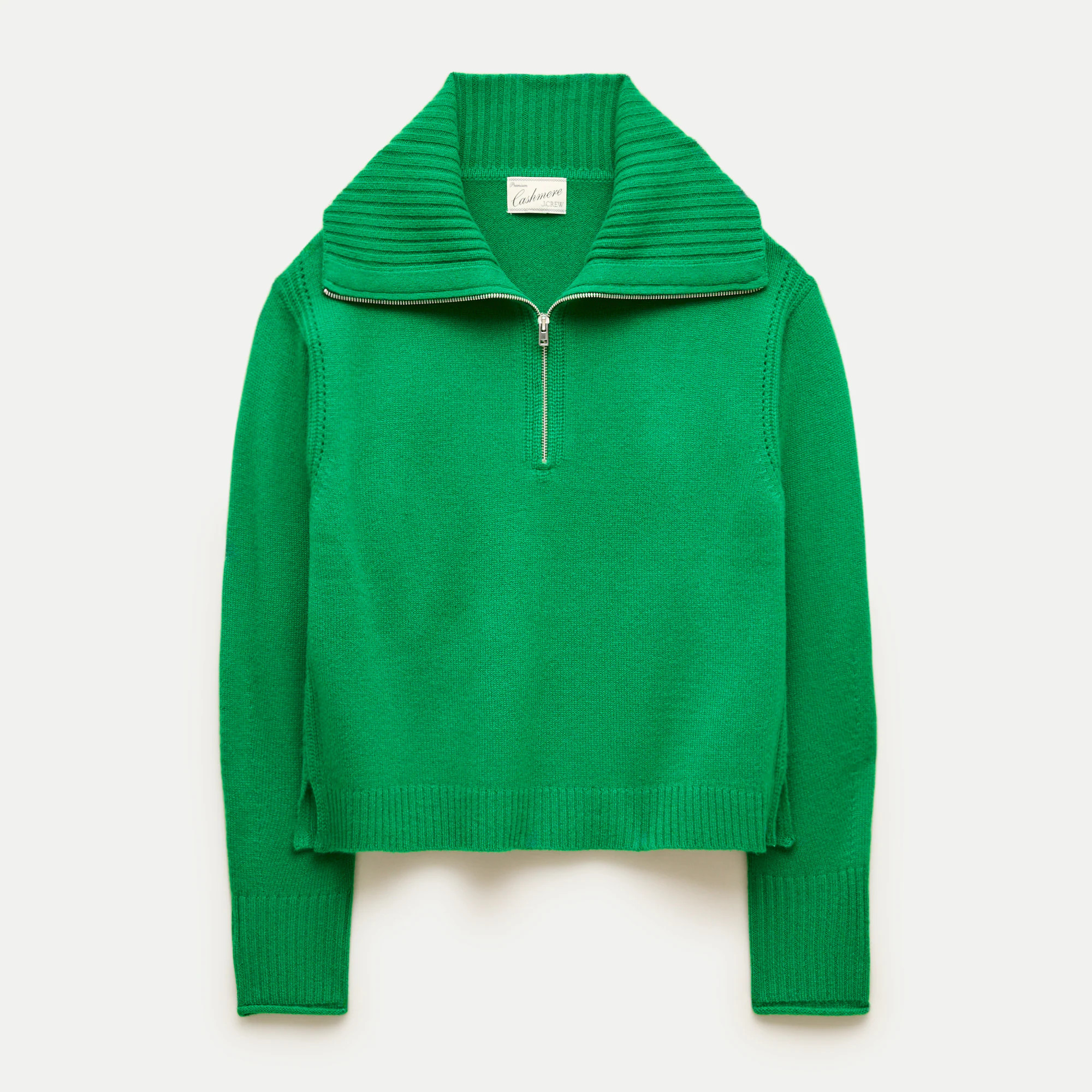 Cashmere quarter-zip sweater | J. Crew US