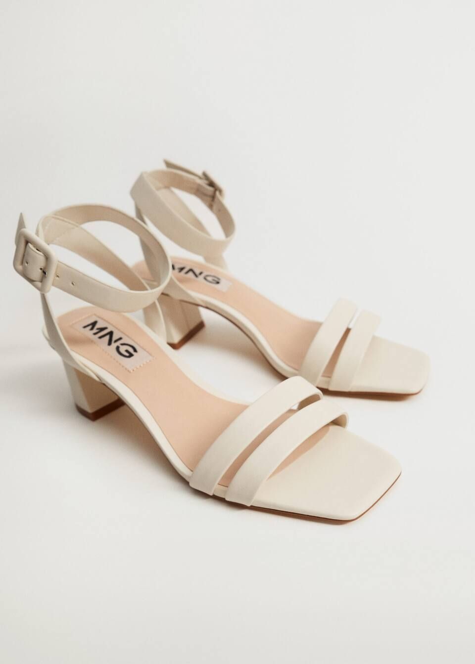 Heel strips sandals | MANGO (US)