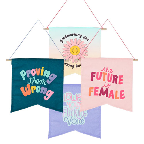 Large Wallflower | Talking Out of Turn