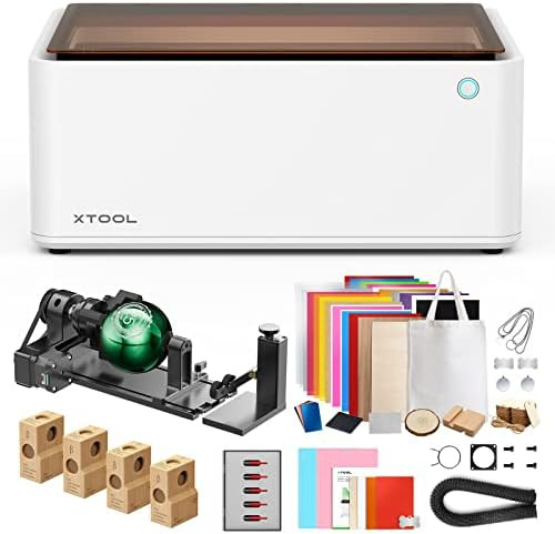 xTool M1 10w Compact 3-in-1 Laser Engraver & Cutting Machine with RA2 Pro & Material Box, Higher ... | Amazon (US)