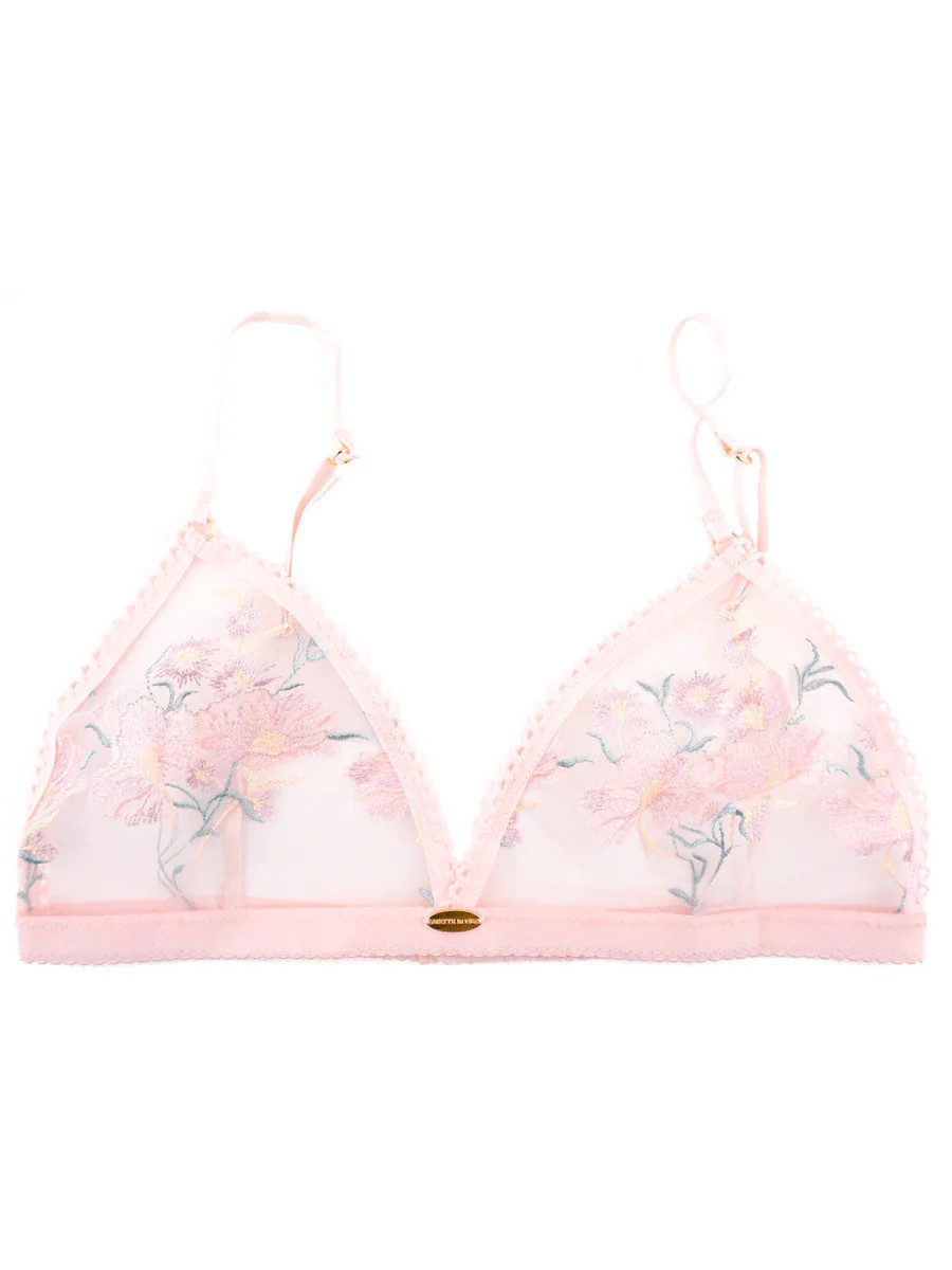 Sophie Triangle Bralette Cream / XL | Chérie Amour