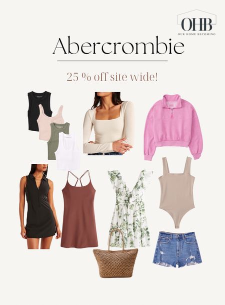 Love these spring items from Abercrombie! Dress, Easter dress, Jean shorts, bodysuits

#LTKSale #LTKSeasonal #LTKsalealert