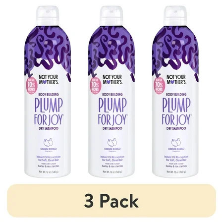 (3 pack) Not Your Mother s Plump for Joy Jumbo Dry Shampoo 12 oz | Walmart (US)