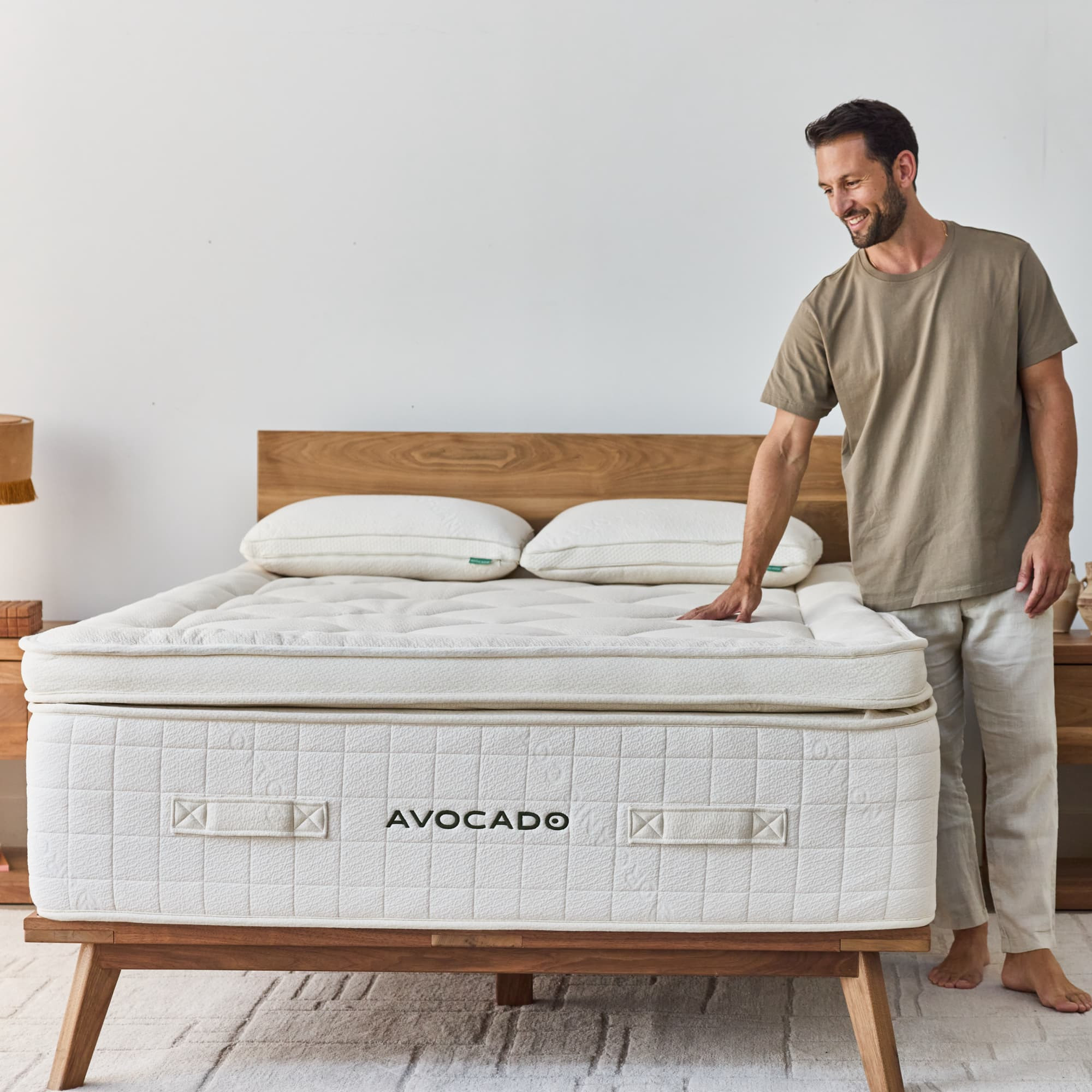 Organic Luxury Ultra Plush Mattress - California King - Box-top | Avocado Mattress