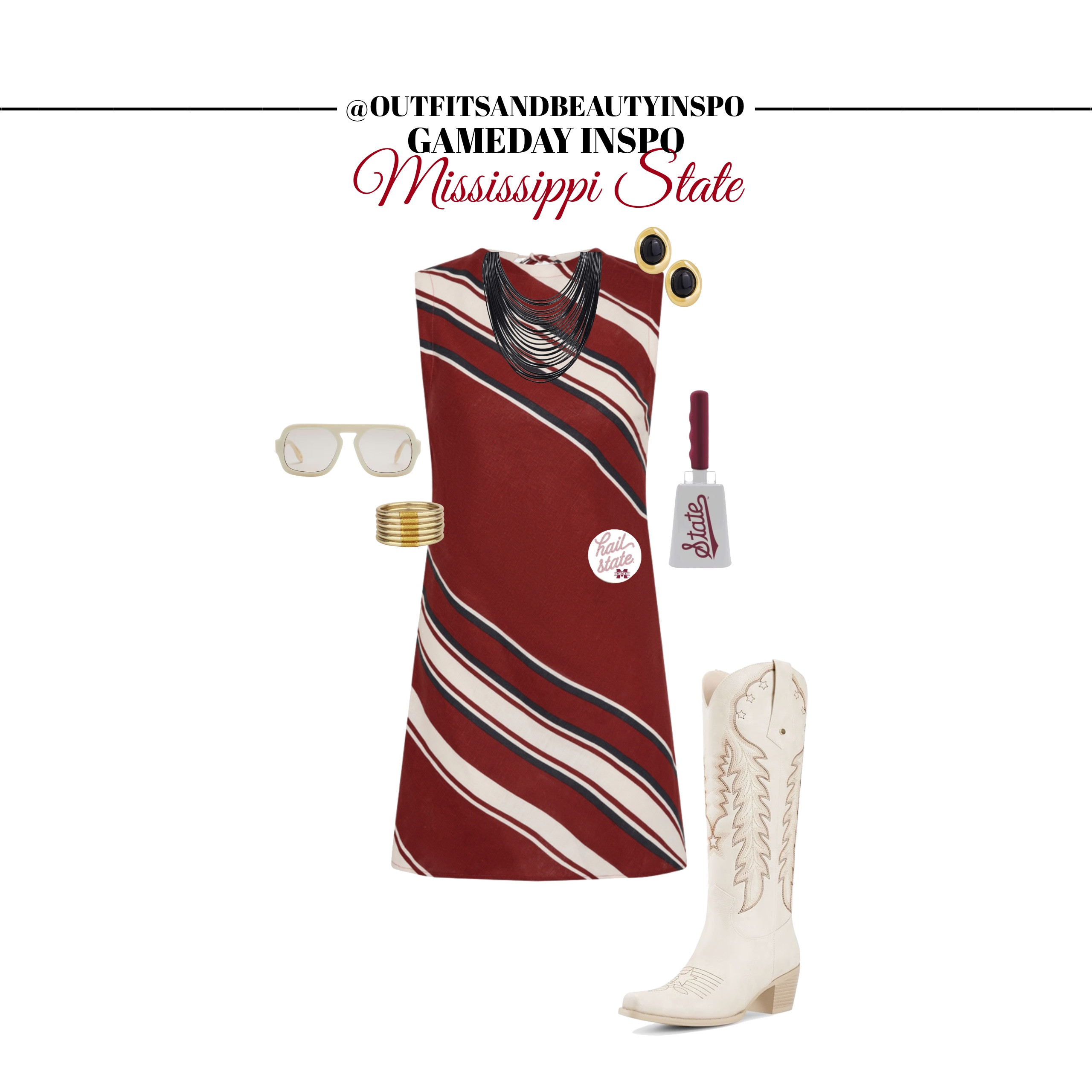 MISSISSIPPI STATE BULLDOGS SEC FOOTBALL GAMEDAY INSPO!🐶

#LTKSeasonal #LTKStyleTip #LTKBeauty