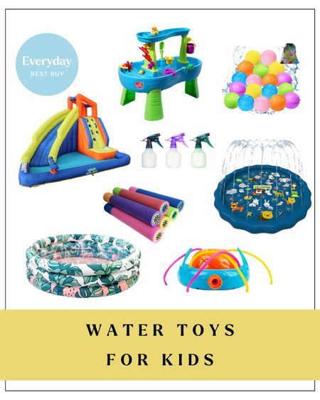 As soon as the summer heat hits, my kids want to be outside in their swimsuits all day long. We set up the whole backyard with many of these water toys and they entertain themselves for hours of fun! 

#LTKBaby #LTKKids
