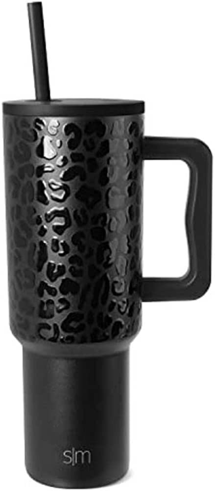 Simple Modern 40 oz Tumbler with Handle and Straw Lid | Insulated Cup Reusable Stainless Steel Wa... | Amazon (US)