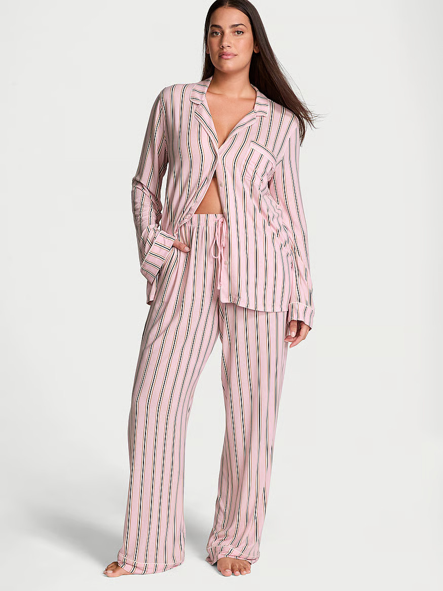 Modal Soft Long Pajama Set | Victoria's Secret (US / CA )